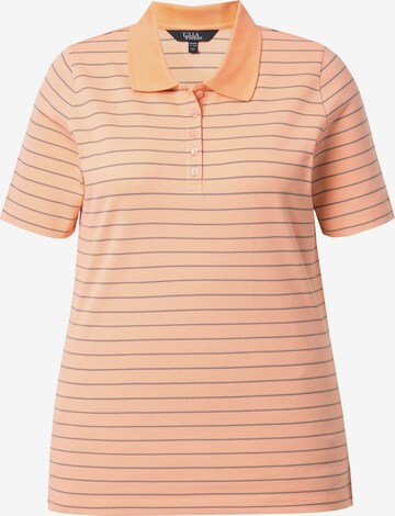 T-shirt Ulla Popken en orange : devant