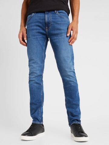 Coupe slim Jean 'LUKE' Lee en bleu : devant