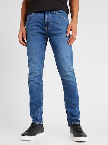 Lee Slimfit Jeans 'Luke' in Blauw: voorkant