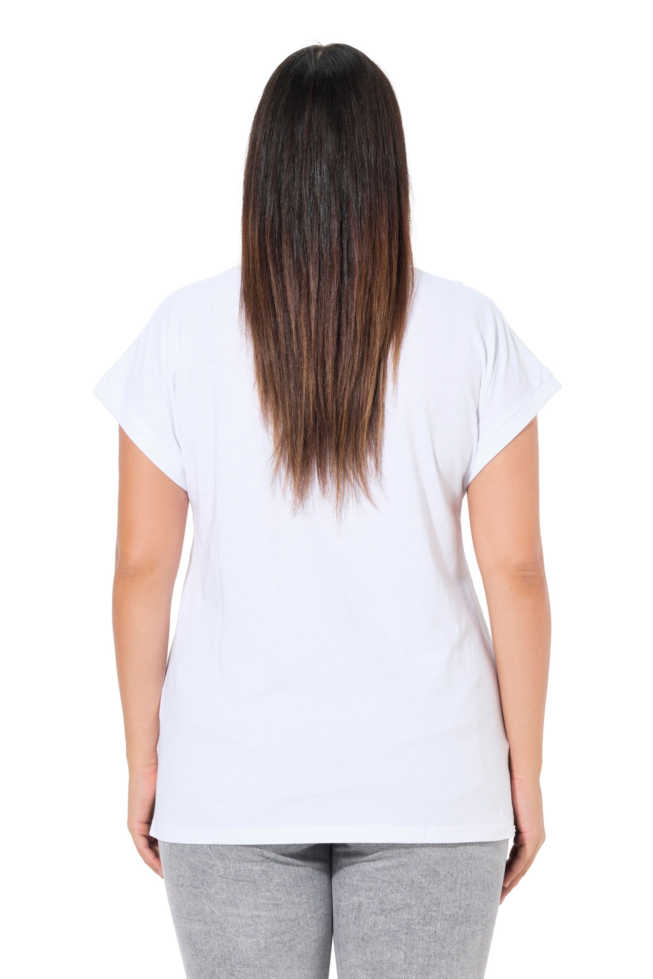 Ulla Popken Shirt in Weiß