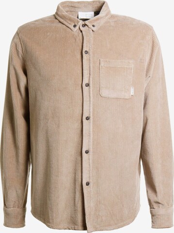 mazine Overhemd ' Matlock Shirt ' in Beige: voorkant