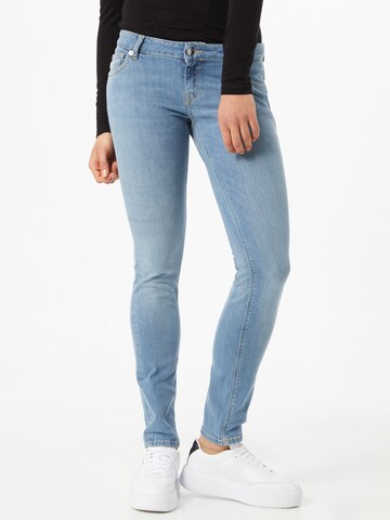 MUD Jeans Skinny Jeans in Blauw: voorkant