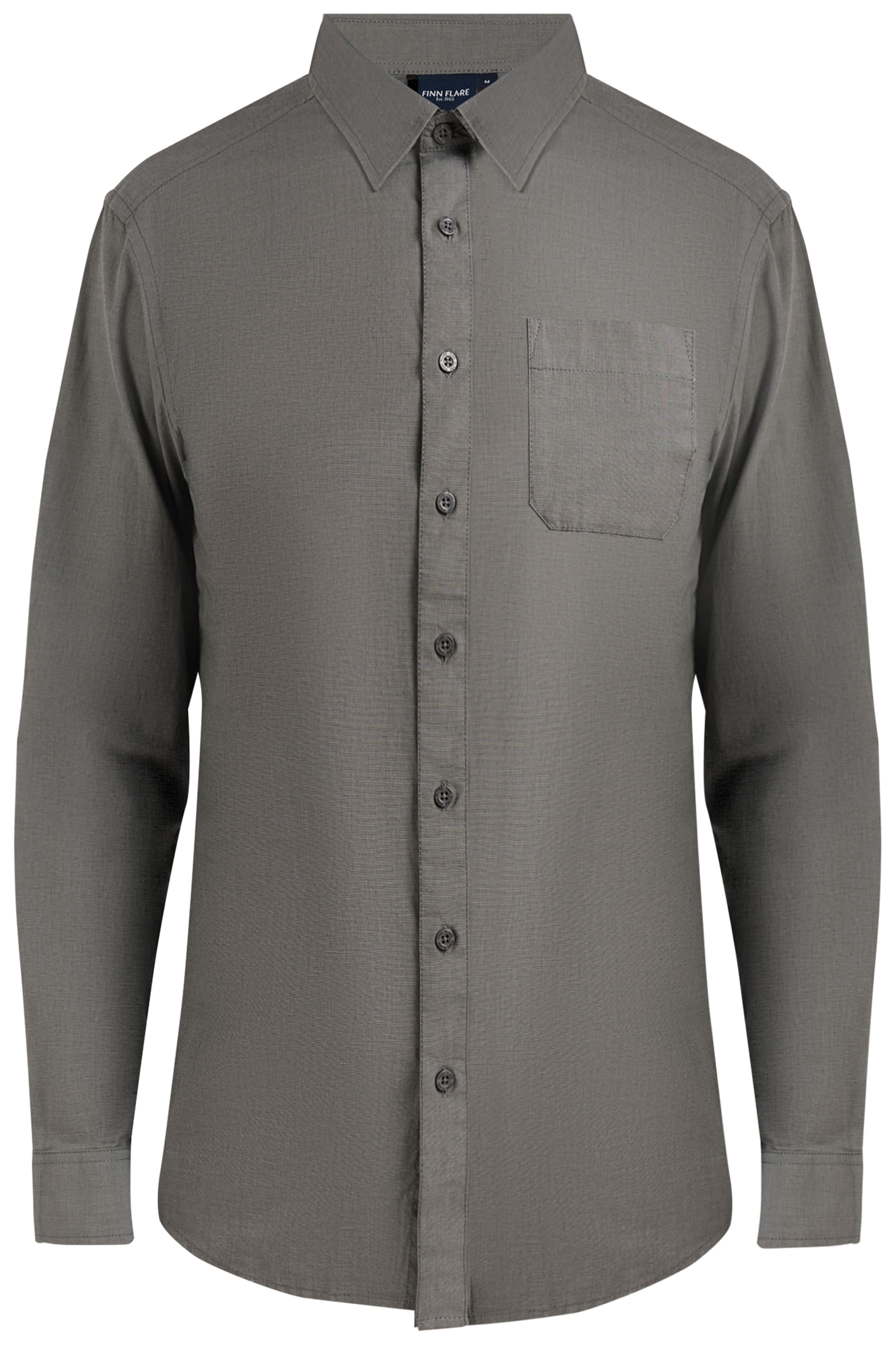 Finn Flare Business Shirt 'Basic' in 39-40 in Grey, Item view