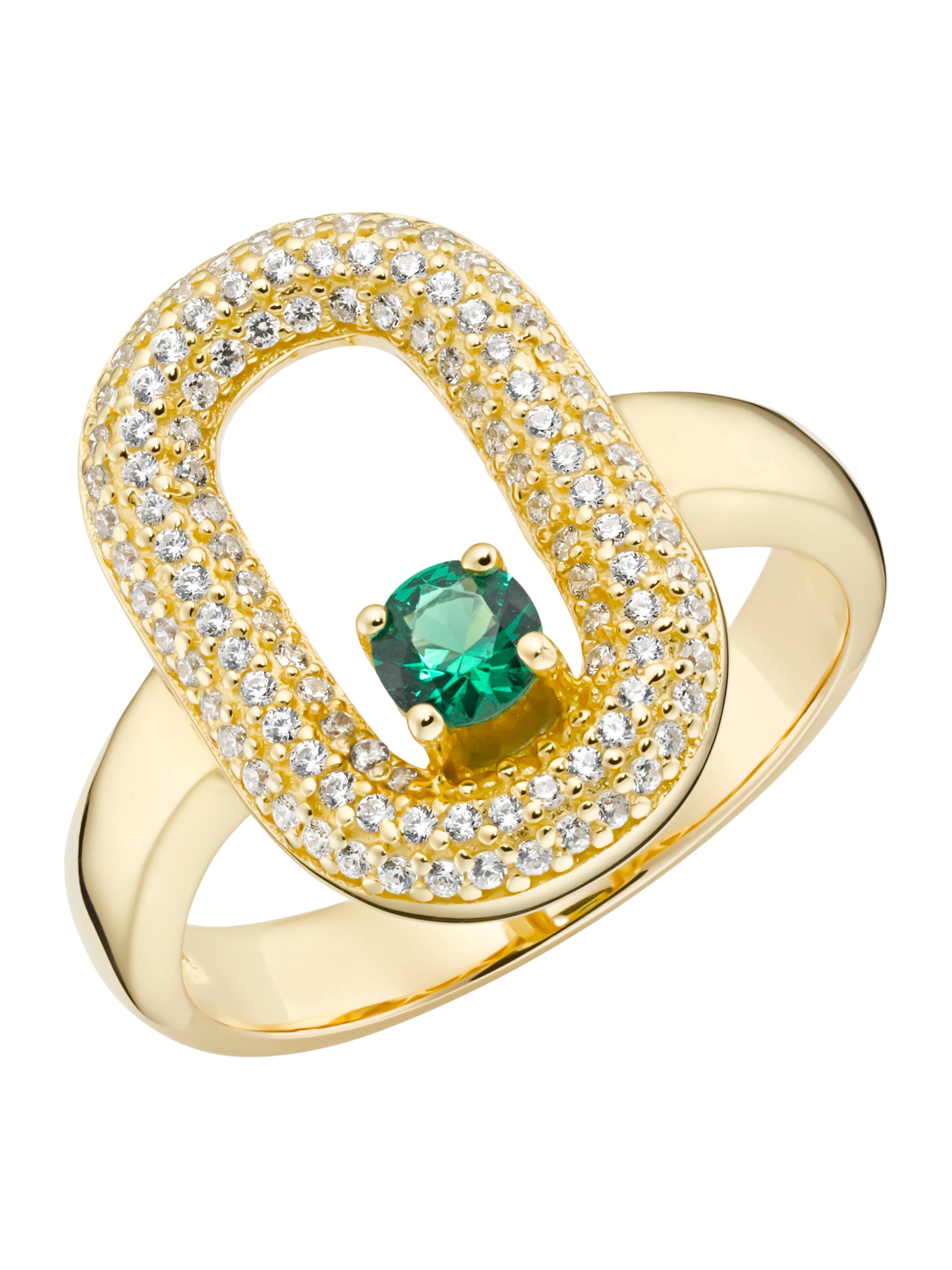 Bague Giorgio Martello Milano en or : devant