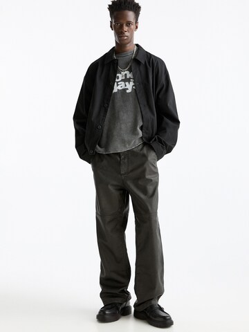 Pull&Bear Jacke in Schwarz