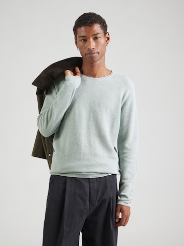 Pullover 'Honeycomb' di NOWADAYS in verde: frontale