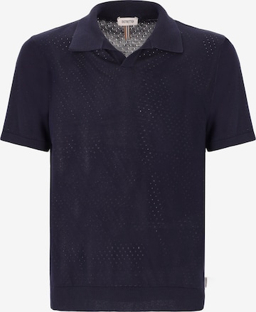 Distretto12 Shirt 'Carrara' in Blauw: voorkant