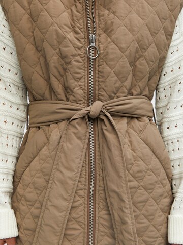 Gilet 'RANDY' OBJECT en beige