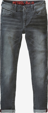 Petrol Industries רגיל ג'ינס 'Nolan' באפור: מלפנים