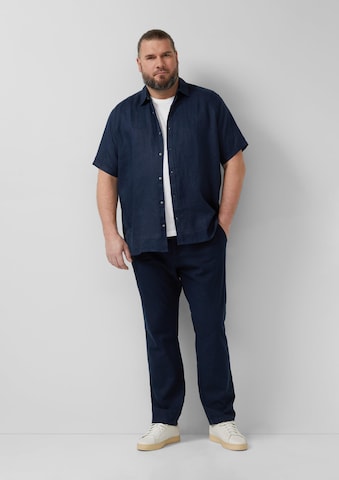 s.Oliver Regular Chino ' DETROIT ' in Blauw