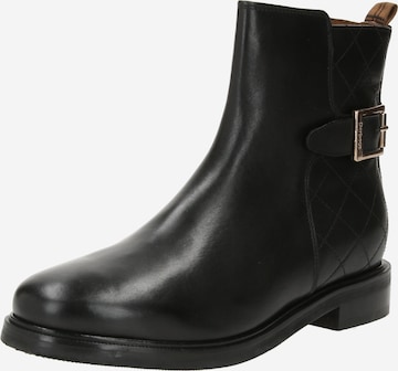 Barbour Booties 'Everley' in Black: front