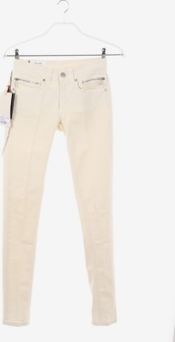 Dondup Skinny-Jeans 26 in Weiß: predná strana