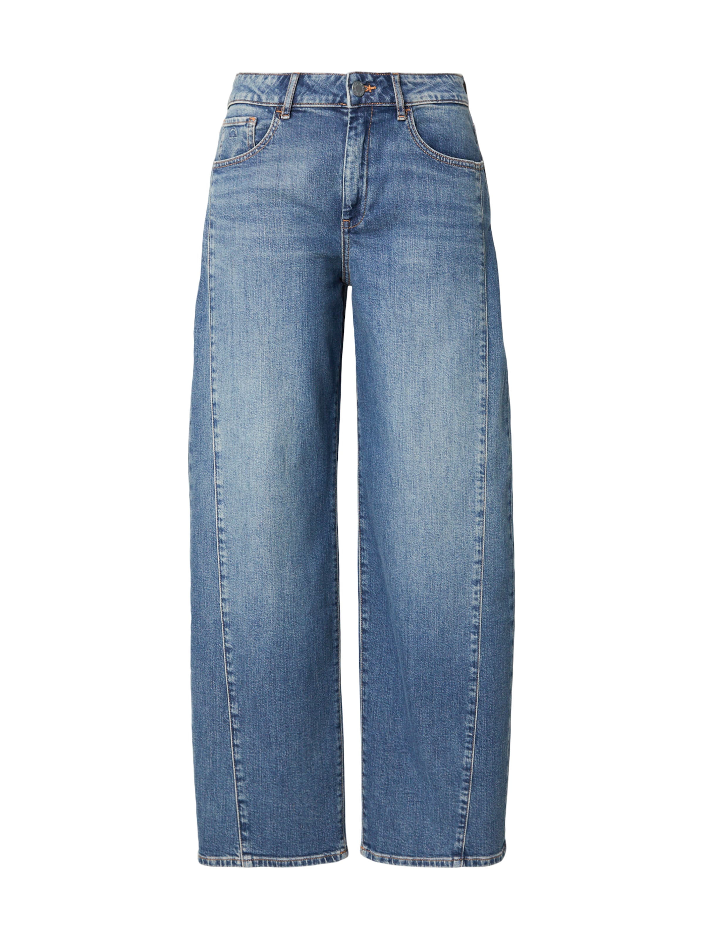 Dawn Barrel Jeans 'ASH' in Blau: Vorderseite