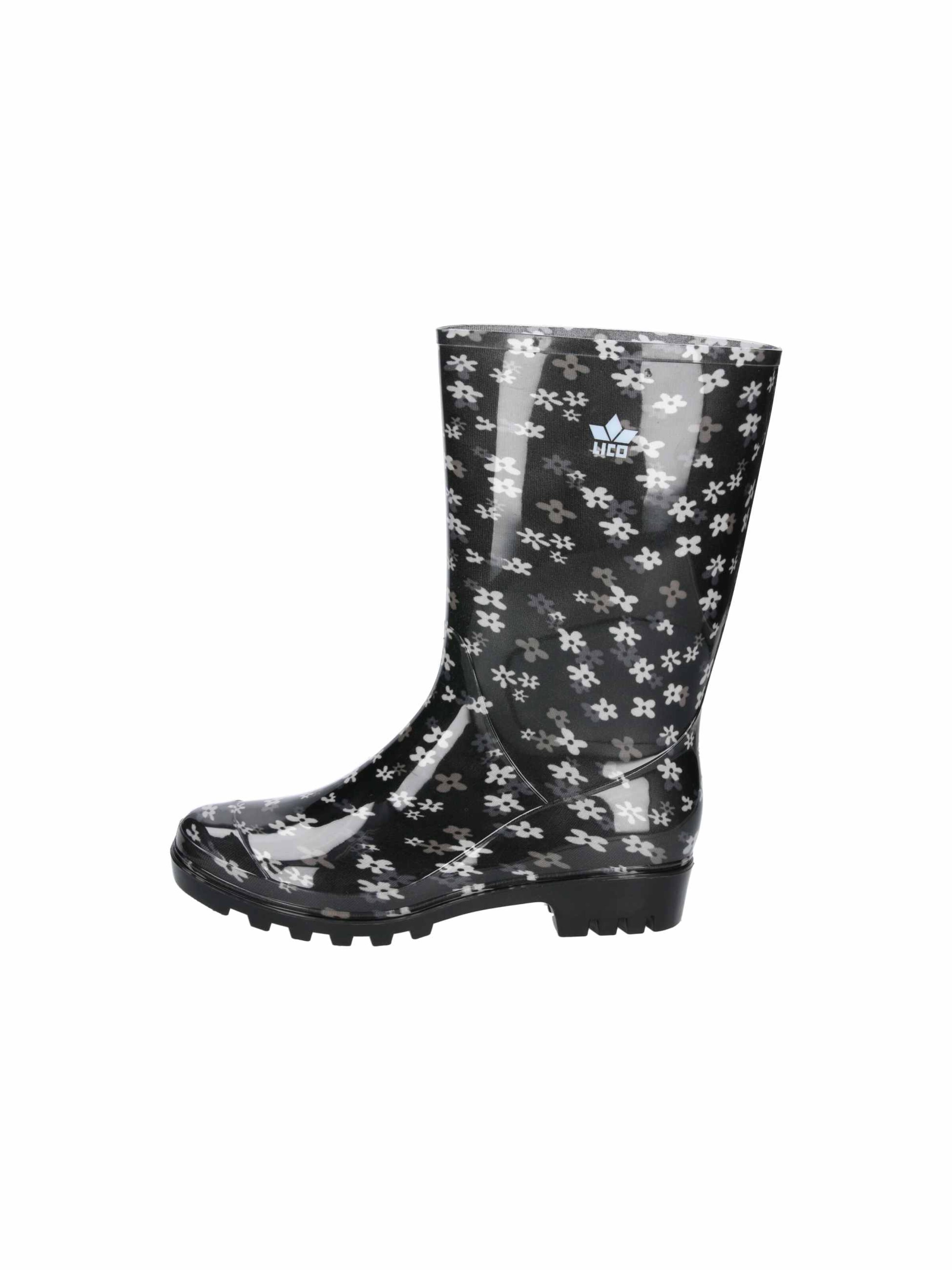 LICO Rubber Boots 'Aquata' in Black