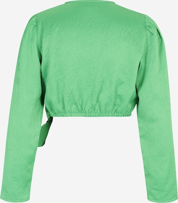 Pieces Petite Blouse 'SENA' in Green