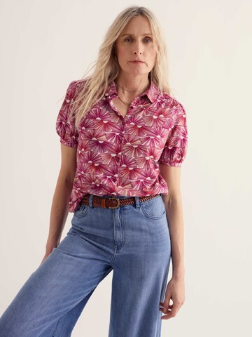 Seasalt Cornwall Blouse 'Embrace' in Roze: voorkant