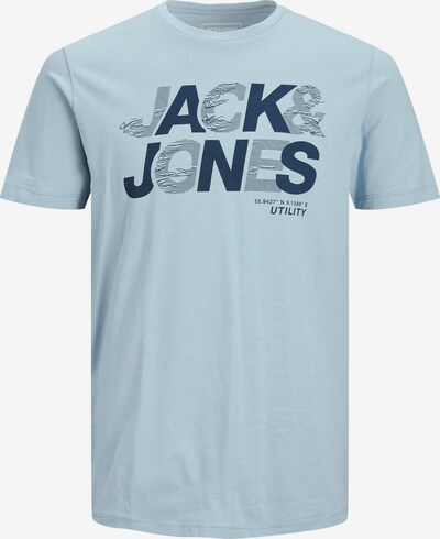 JACK & JONES T-Shirt 'Wire' in rauchblau / nachtblau, Produktansicht
