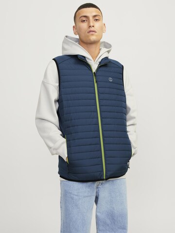 JACK & JONES Vest in Blue: front