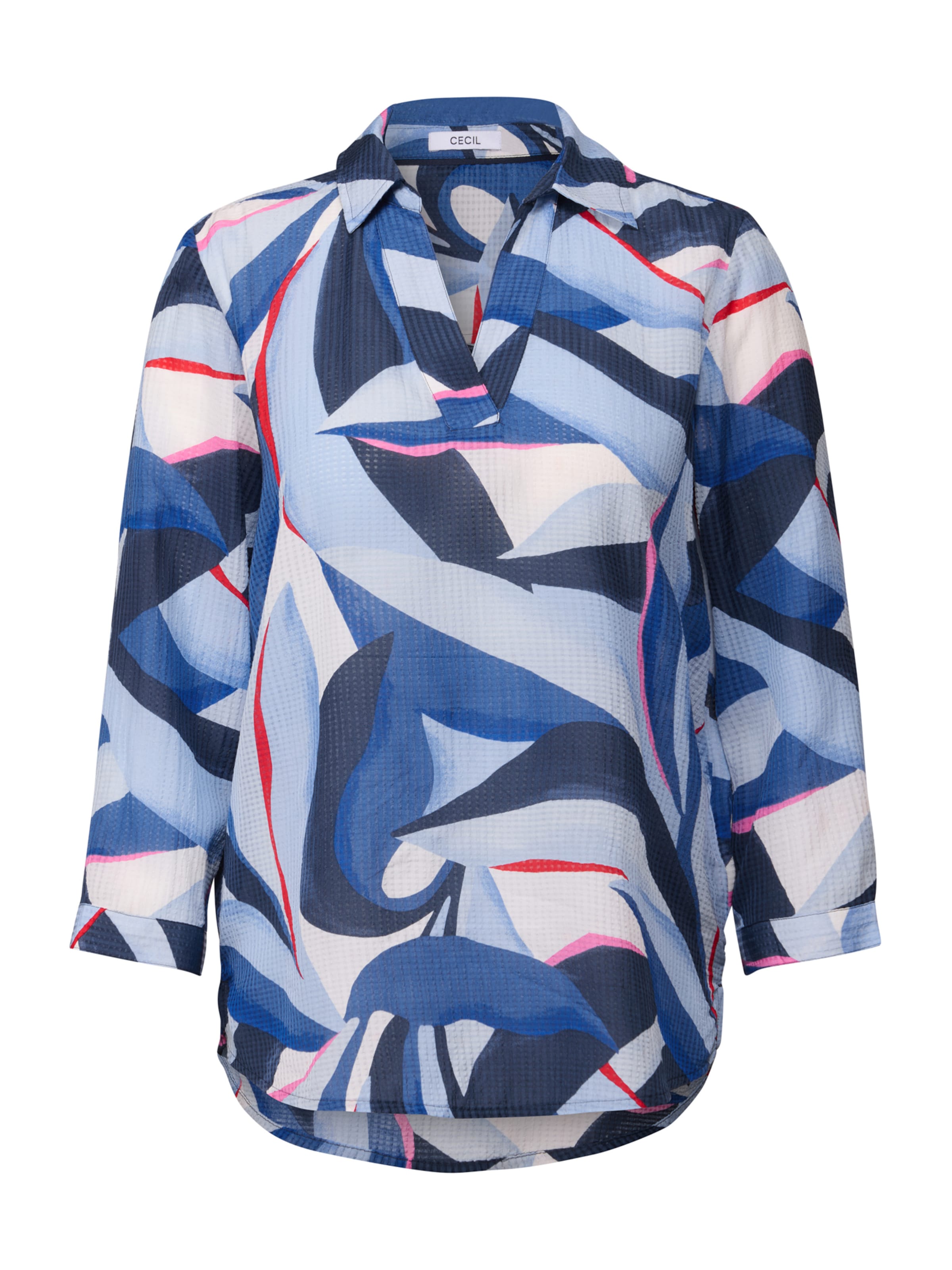 CECIL - Blusa em azul: frente