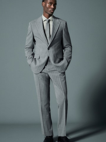 Coupe regular Veste de costume Next en gris