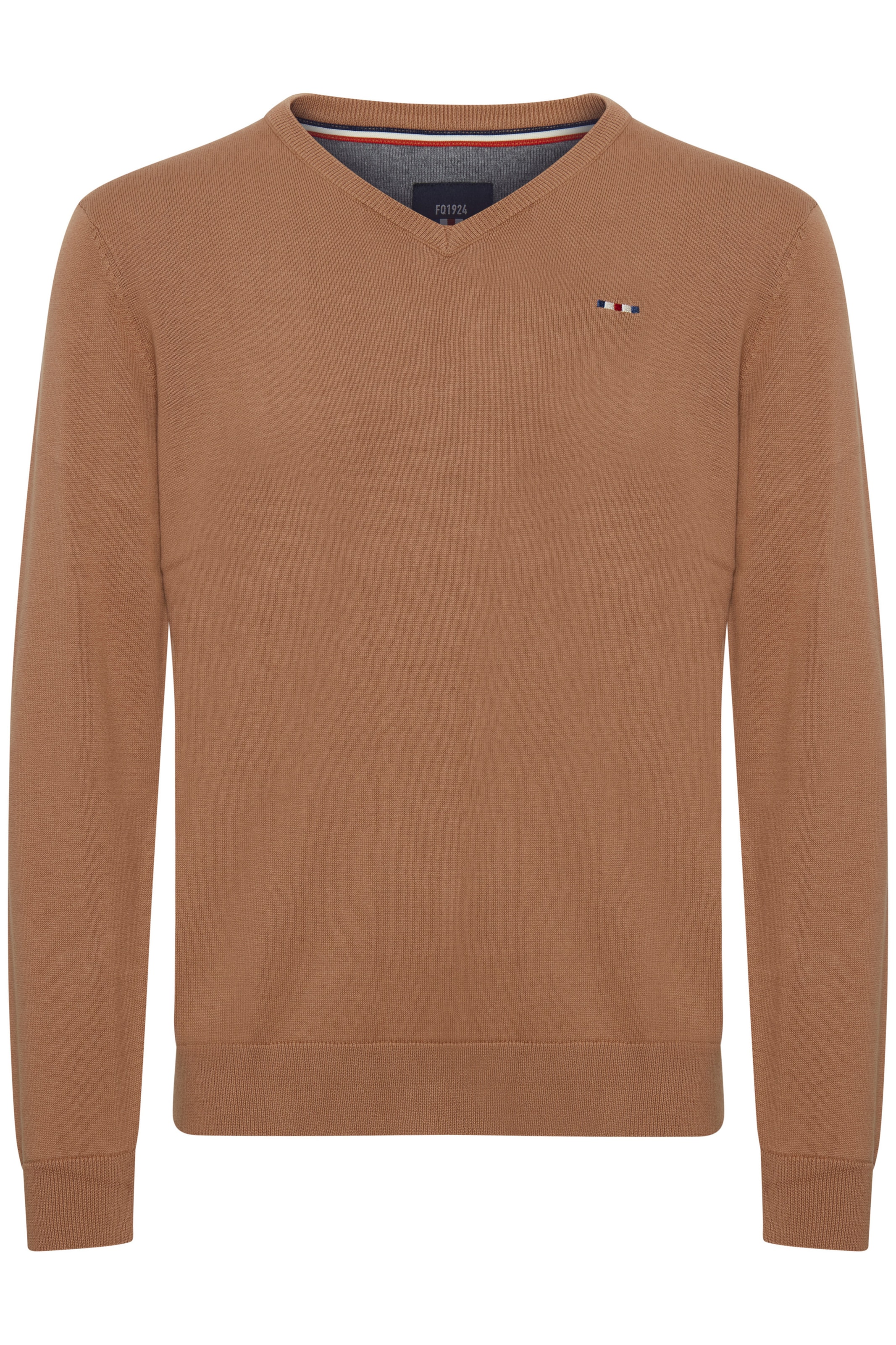 FQ1924 Sweater 'FYNJARD' in Brown: front
