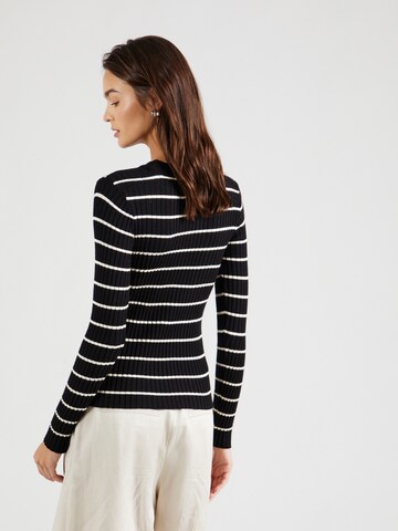 PIECES Sweater 'PCCRISTA' in Black