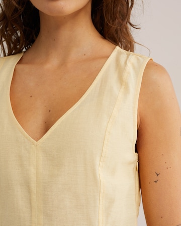 WE Fashion - Top en amarillo