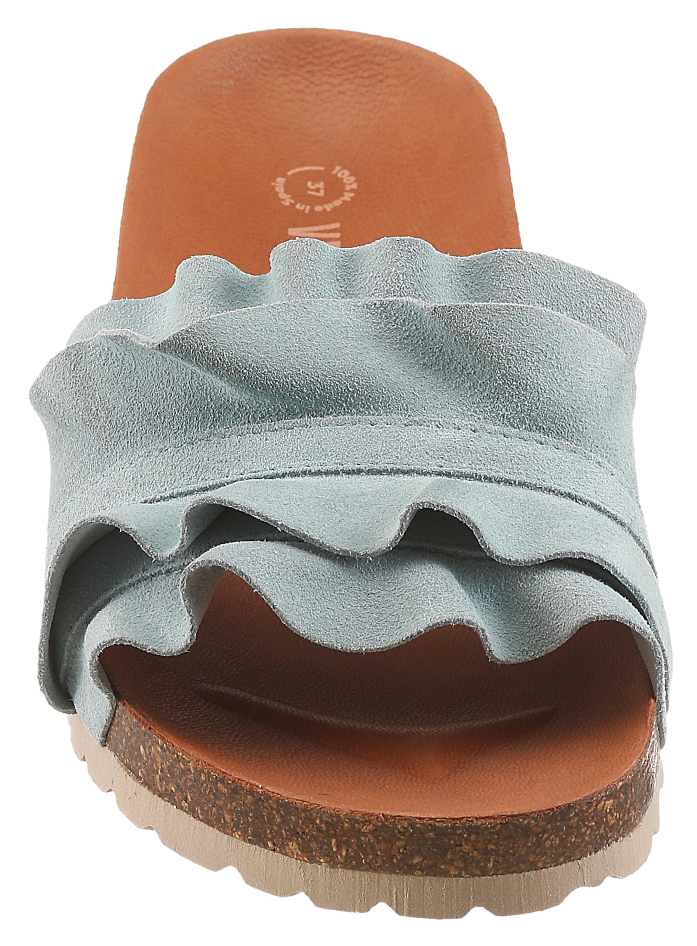 VERBENAS Pantolette in Blau