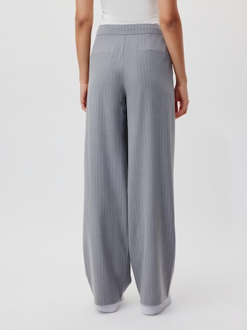 Wide Leg Pantalon à pince 'Tessa Tall' LeGer by Lena Gercke en gris