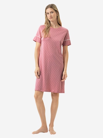 Mey Nachthemd 'Crochet Dots' in Pink: Vorderseite