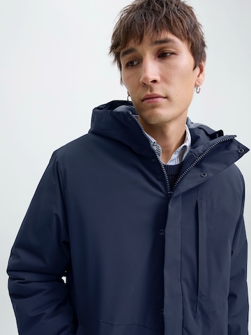 JACK & JONES Φθινοπωρινό και ανοιξιάτικο μπουφάν 'JJEKEEN' σε μπλε