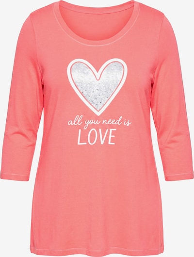 Angel of Style Shirt in pastellblau / koralle, Produktansicht