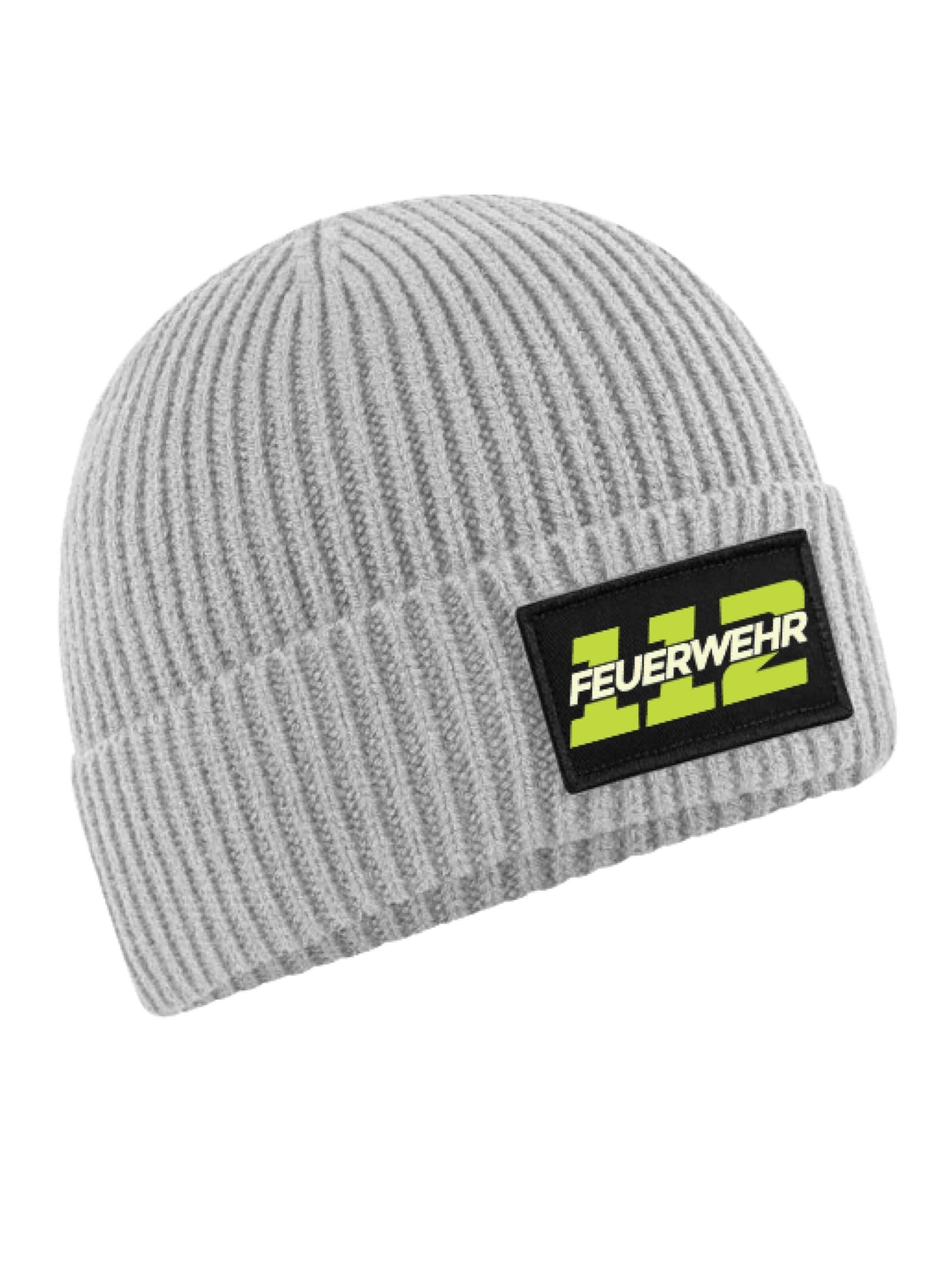 Youth Designz Mütze '112 Feuerwehr'‌‌‌‌‌ in Grau