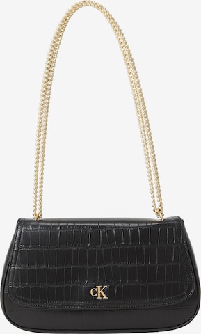 Calvin Klein Torba za čez ramo | črna barva: sprednja stran