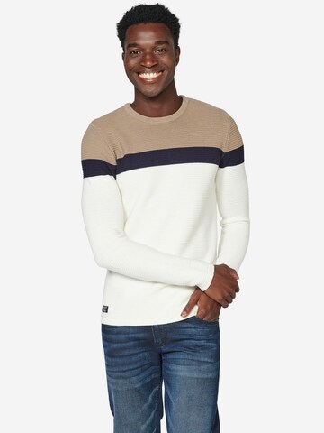 KOROSHI Sweater in White: front