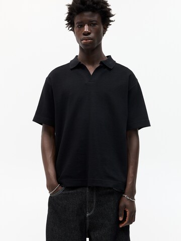 T-Shirt Pull&Bear en noir : devant