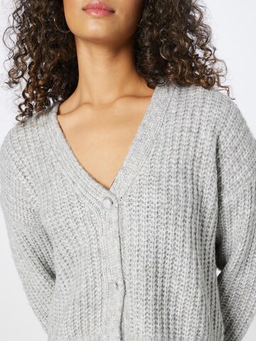 Le Temps Des Cerises Knit Cardigan 'GEORGINA' in Grey