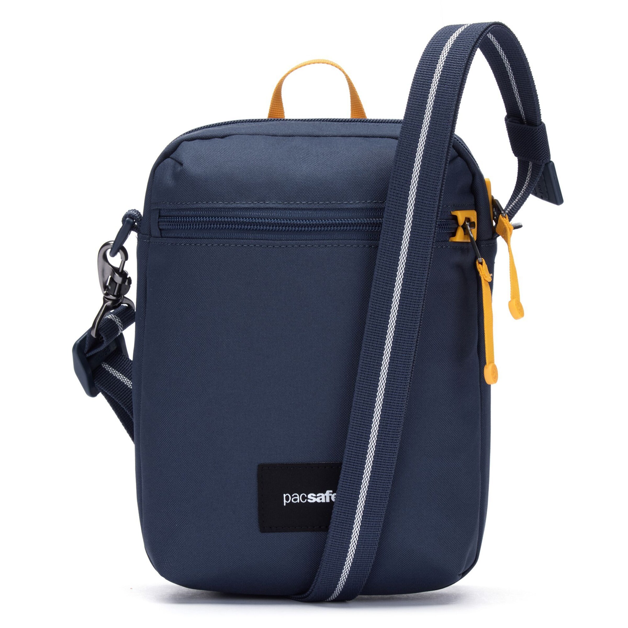 Borsa a tracolla 'GO Festival' di Pacsafe in blu: frontale