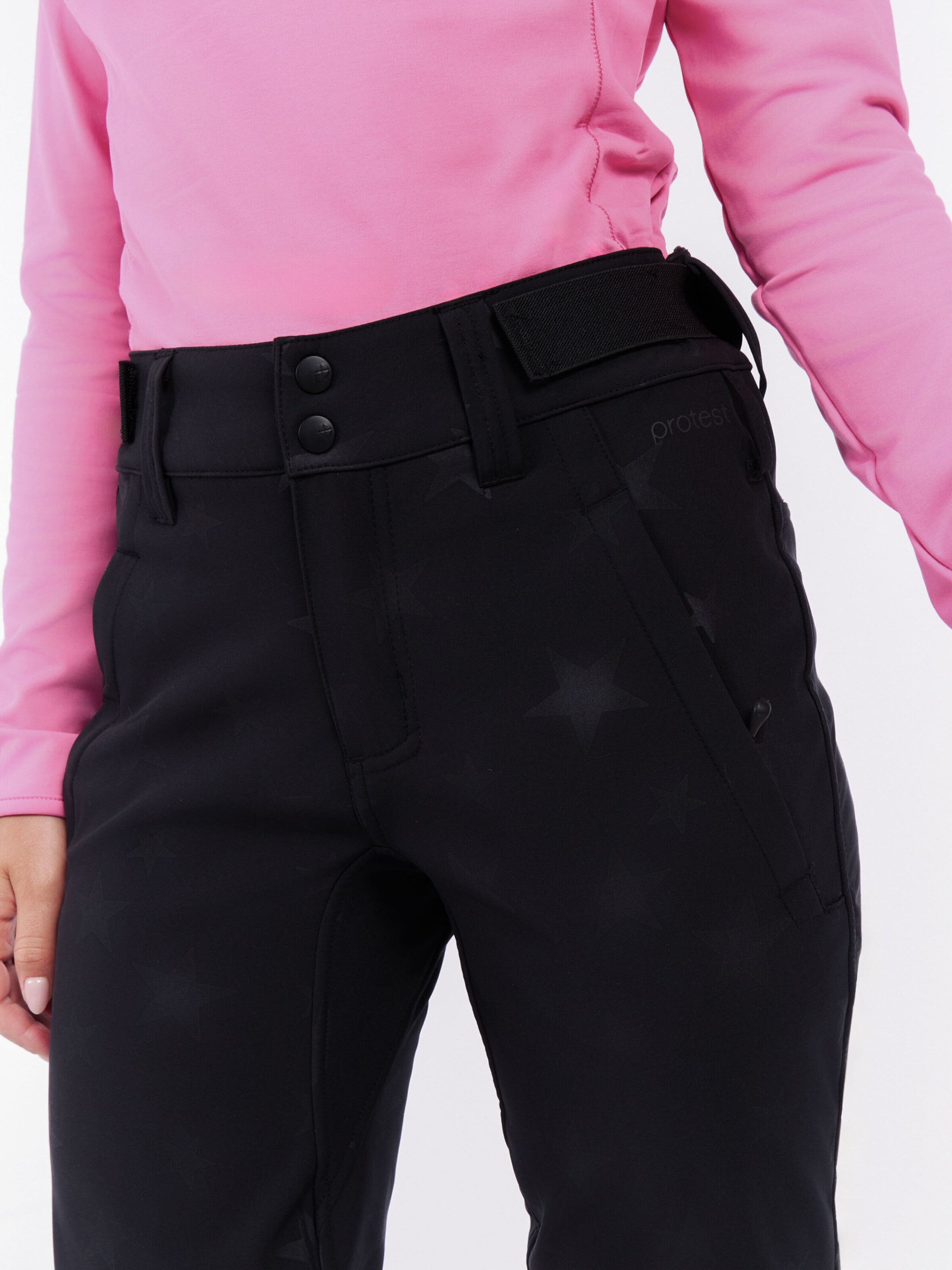 PROTEST Slim fit Workout Pants 'PRTTuuli' in Black