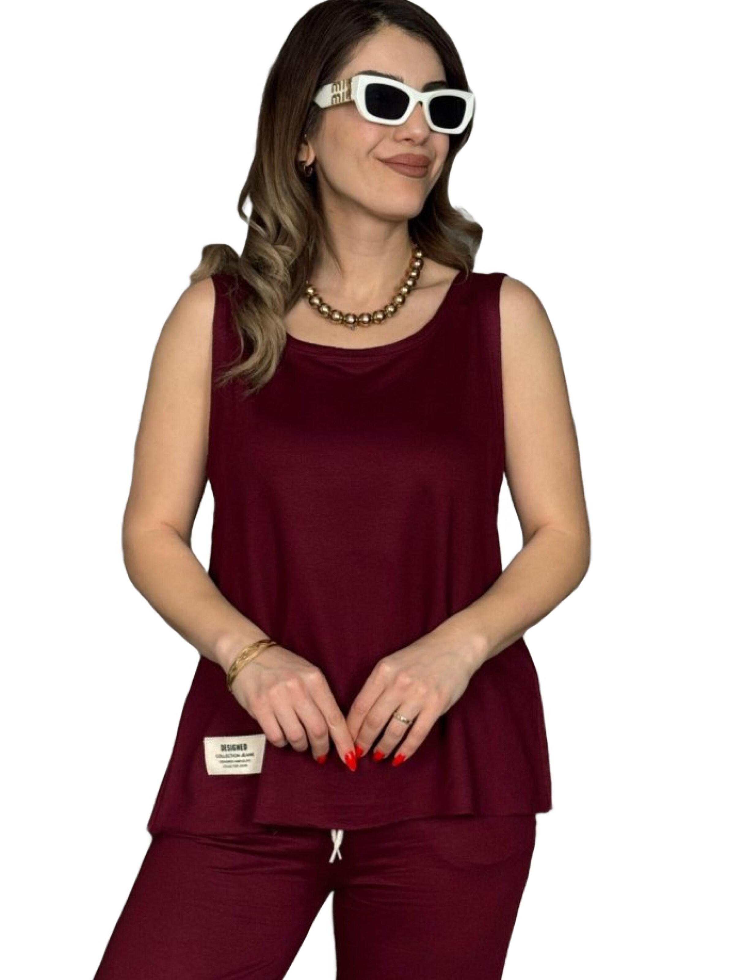 JANE's Pantsuit in Red