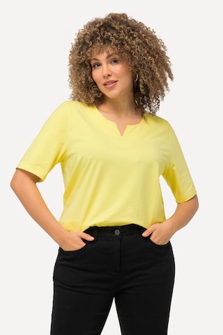 T-shirt Ulla Popken en jaune