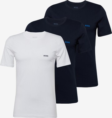 BOSS T-shirt i blå: framsida