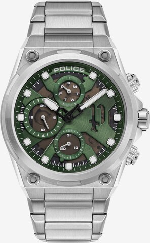 POLICE Analoog horloge ' Airflow ' in Zilver: voorkant