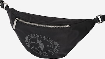 U.S. POLO ASSN. Magväska 'Springfield' i svart: framsida