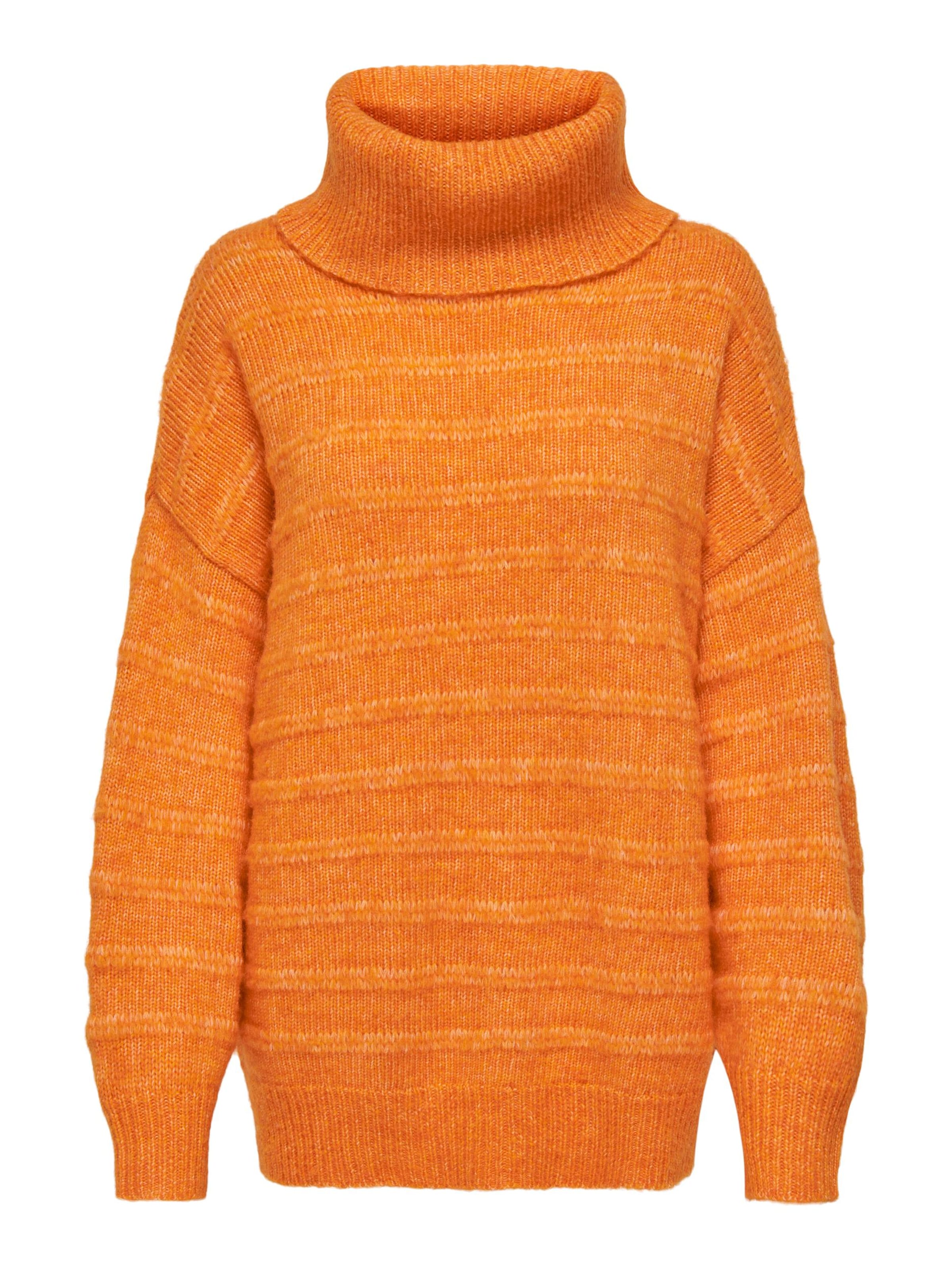 Pull-over 'CELINA' ONLY en orange : devant