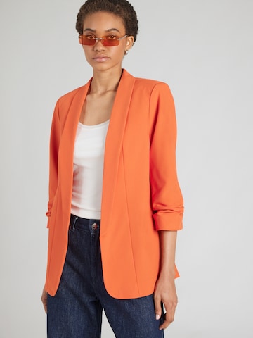PIECES Blazer 'PCBosella' in Red: front