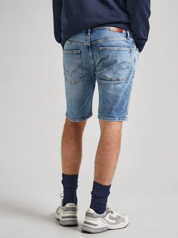Pepe Jeans Regular Shorts in Blau