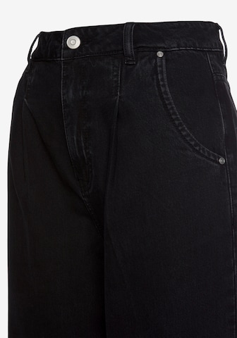BUFFALO Loosefit Jeans in Zwart