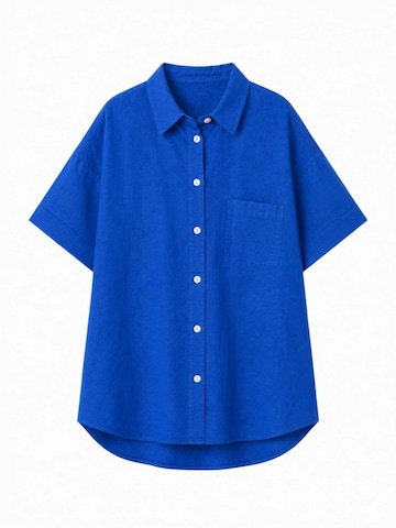 BREEZERA Blouse in Blue: front