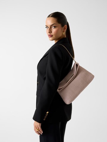 MARCIANO LOS ANGELES Clutch in Pink: front